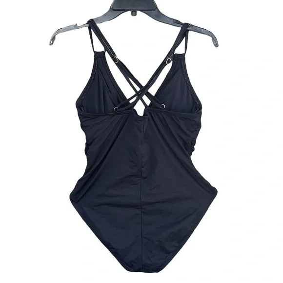 La Blanca Black Bathing Suit - Picture 4 of 7
